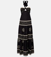 Johanna Ortiz Orilla Del Mar cotton poplin maxi dress