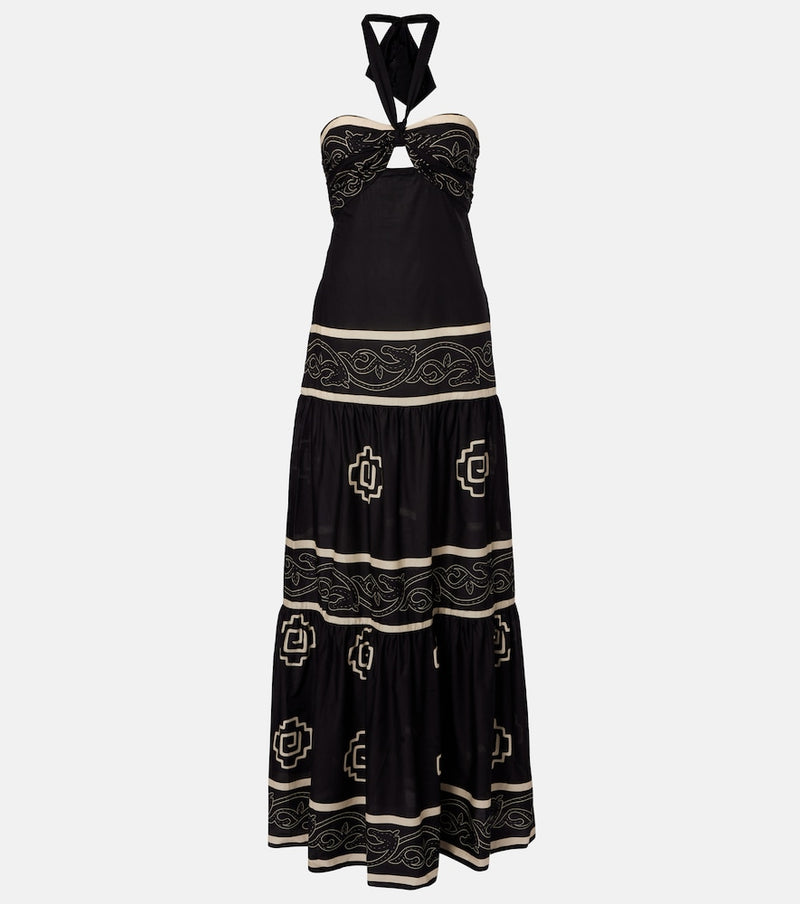 Johanna Ortiz Orilla Del Mar cotton poplin maxi dress