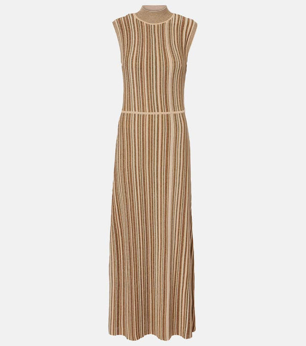 Veronica Beard Anna striped maxi dress