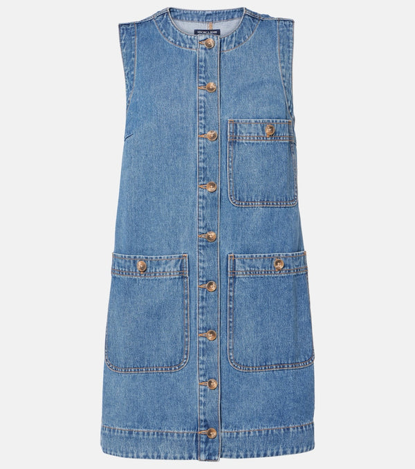 Veronica Beard Oakley denim minidress