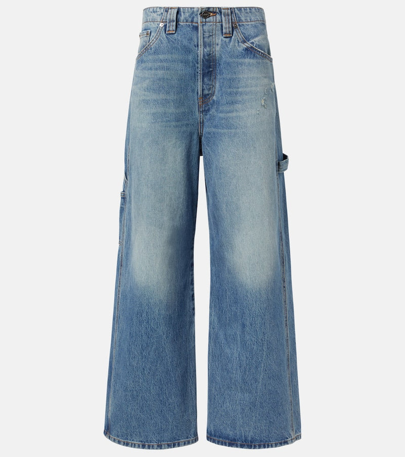 Khaite Sowen wide-leg jeans