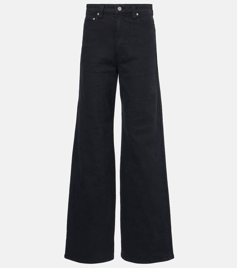 Khaite Dane high-rise wide-leg jeans