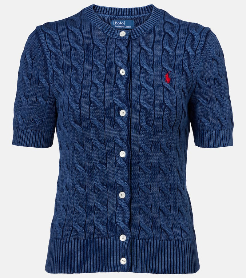 Polo Ralph Lauren Cable-knit cotton cardigan