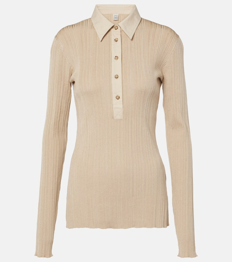 Toteme Jersey polo sweater