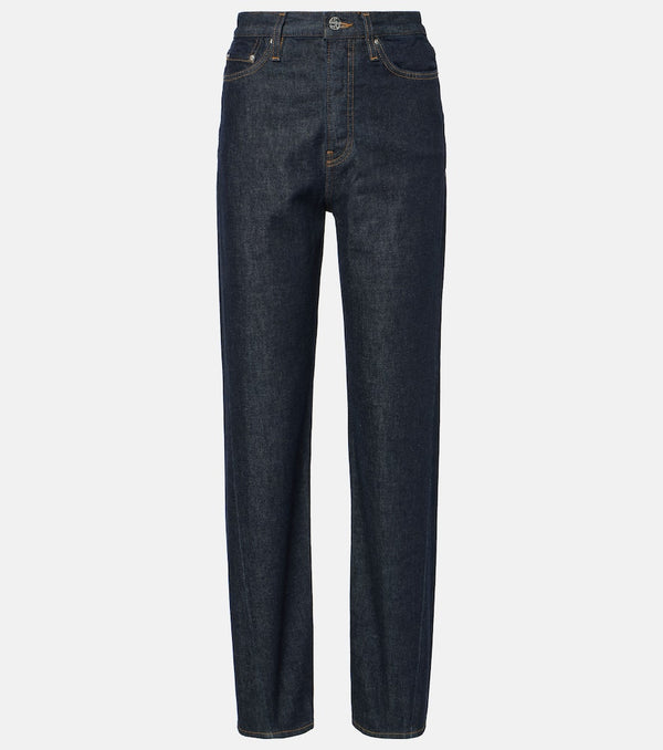 Toteme Mid-rise straight jeans