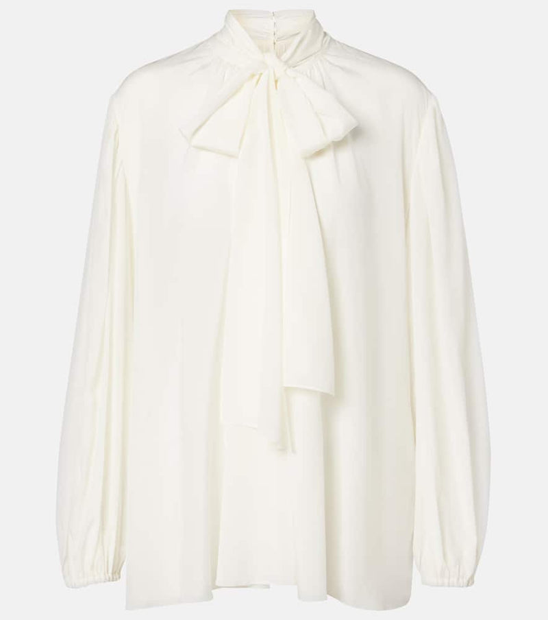 Dolce & Gabbana Silk-blend top