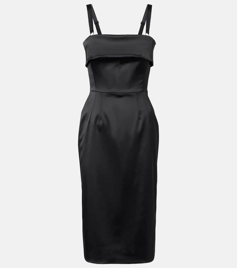 Dolce & Gabbana Satin midi dress