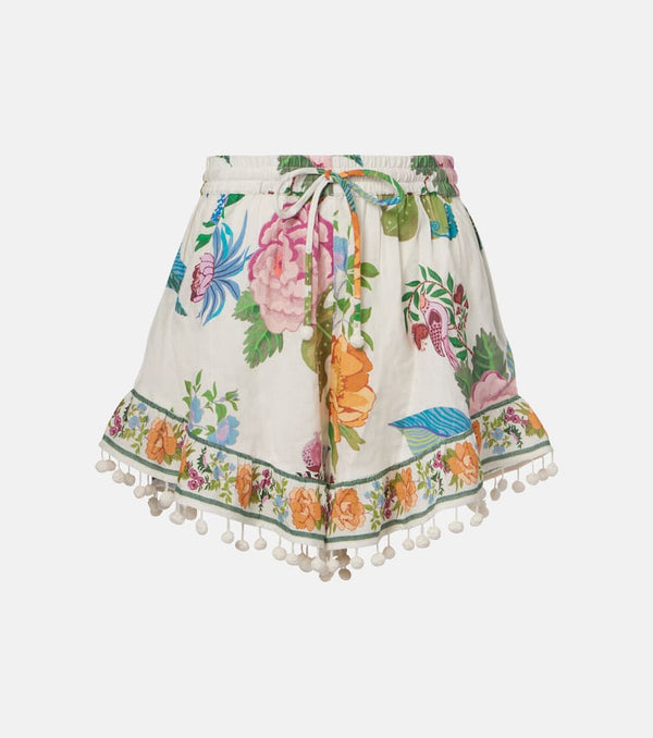 Farm Rio Sweet Bloom cotton shorts