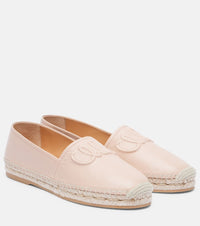Chloe Isla logo leather espadrilles