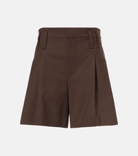 Brunello Cucinelli Monili wool-blend Bermuda shorts