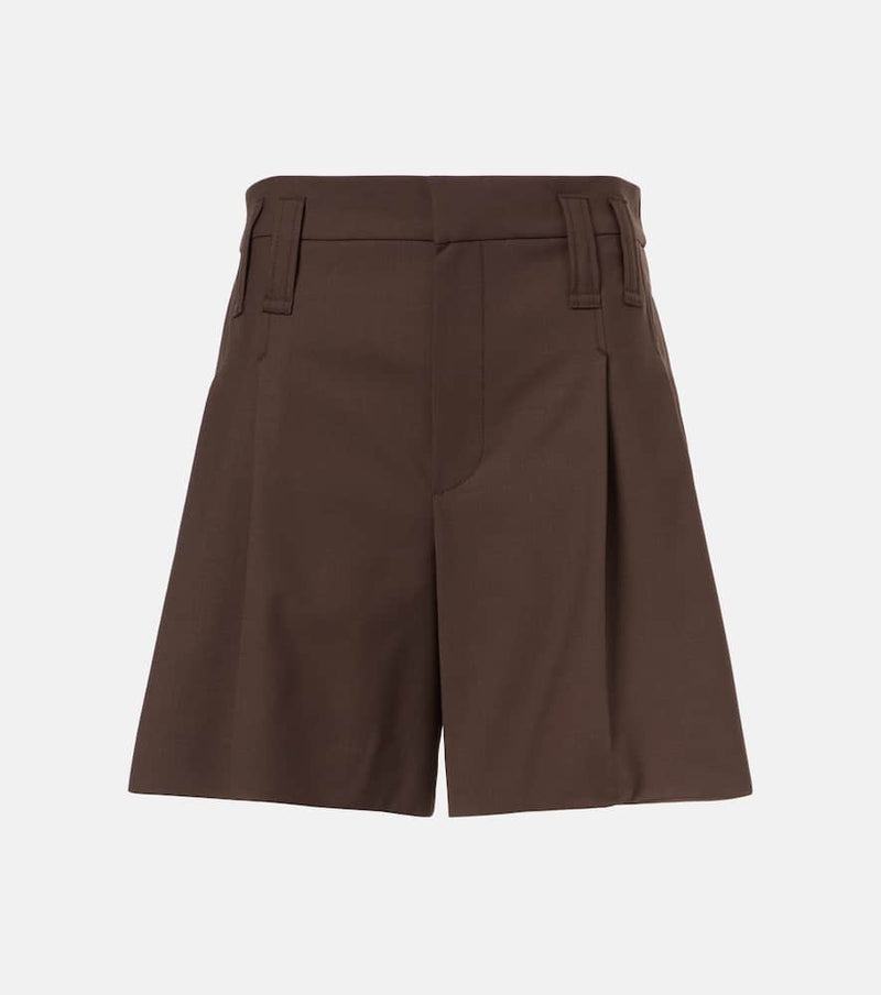 Brunello Cucinelli Monili wool-blend Bermuda shorts