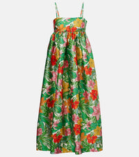 Alemais Amelia printed gown