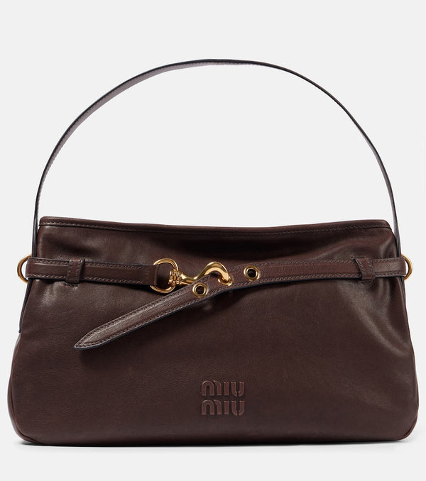 Miu Miu Aventure Medium leather shoulder bag