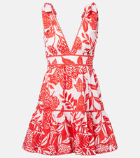 Poupette St Barth Cara cotton minidress