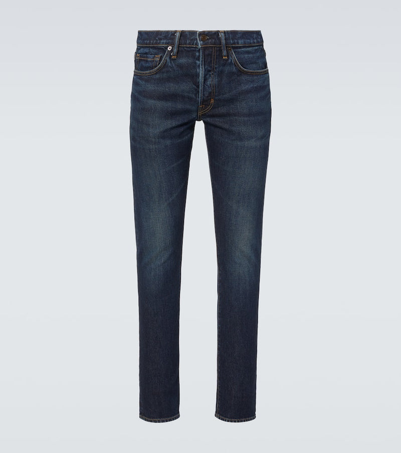 Tom Ford Faded slim jeans