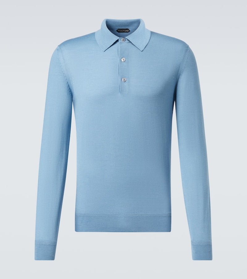 Tom Ford Cashmere and silk polo shirt