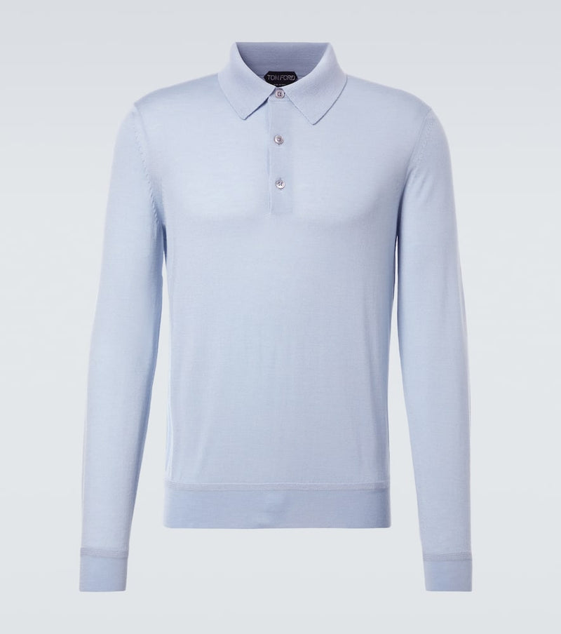 Tom Ford Cashmere and silk polo sweater