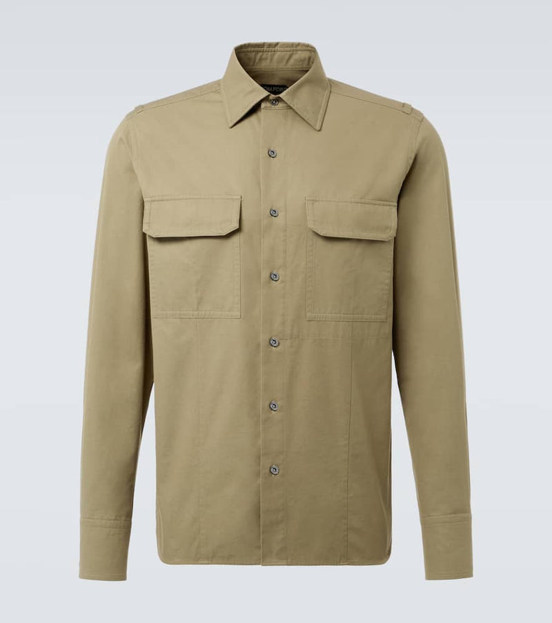 Tom Ford Cotton twill shirt