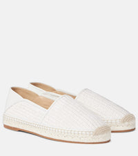 Manolo Blahnik Espadra raffia espadrilles