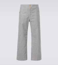 Junya Watanabe x Carhartt striped cotton straight pants