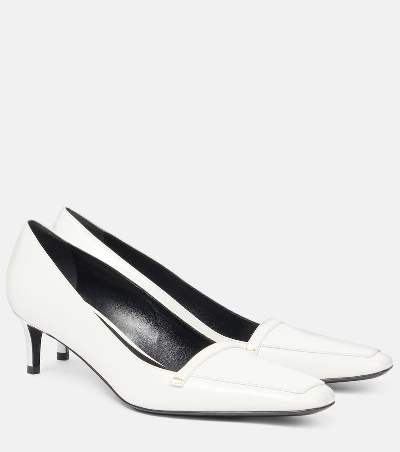 Khaite Celia 50 leather pumps
