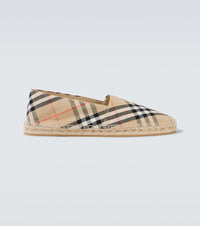 Burberry Burberry Check espadrilles