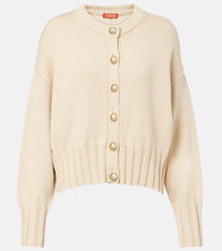 Altuzarra Cotton and silk-blend cardigan