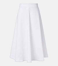Altuzarra Varda cotton-blend midi skirt