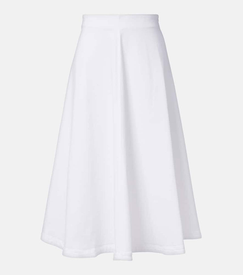 Altuzarra Varda cotton-blend midi skirt