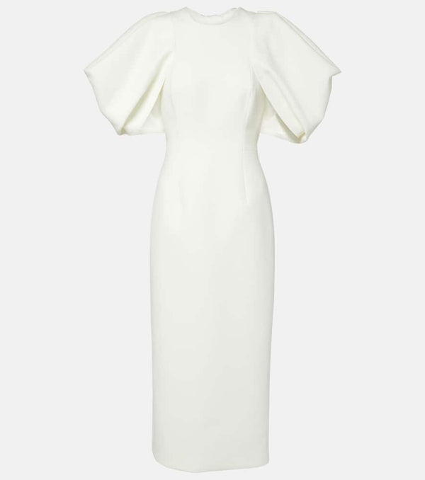 Roksanda Bridal Calita crêpe midi dress