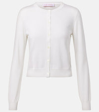 Carolina Herrera Silk and cotton cardigan