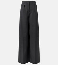 Joseph Alanel virgin wool wide-leg pants
