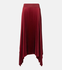 Joseph Ade plisse crepe midi skirt
