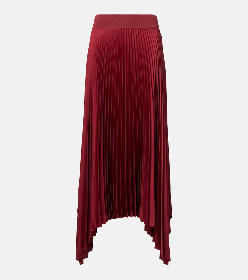 Joseph Ade plisse crepe midi skirt