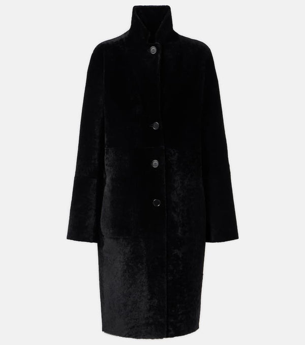 Joseph Reversible shearling and leather coat