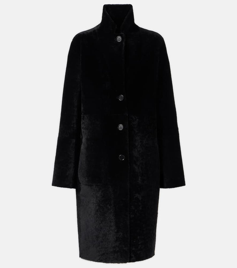 Joseph Reversible shearling and leather coat