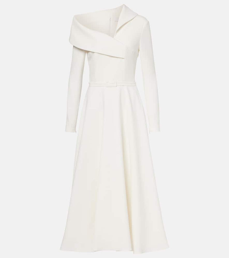 Safiyaa Odelle asymmetric midi dress