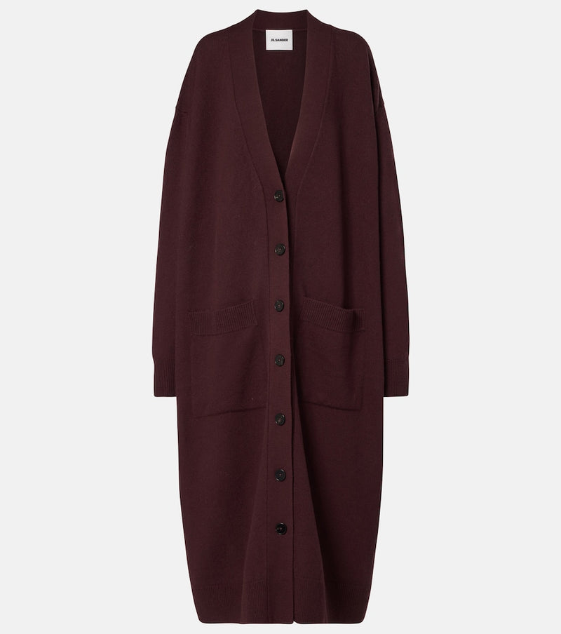 Jil Sander Oversized wool cardigan