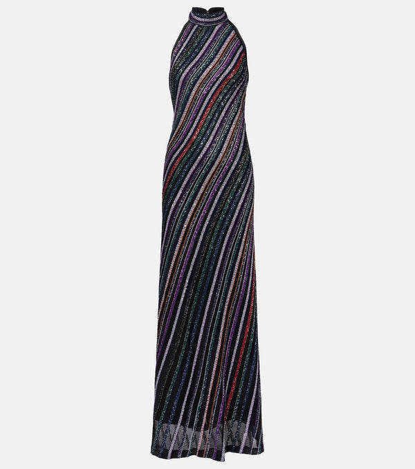 Missoni Sequined striped gown