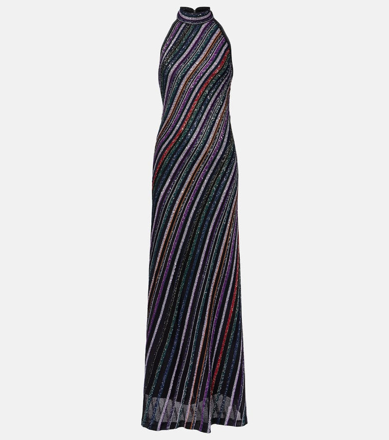 Missoni Sequined striped gown