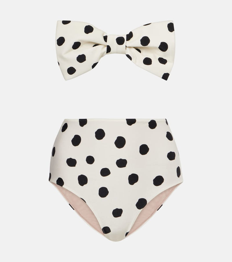 Adriana Degreas Strapless high-rise bikini