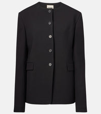 Khaite Jameson wool-blend jacket