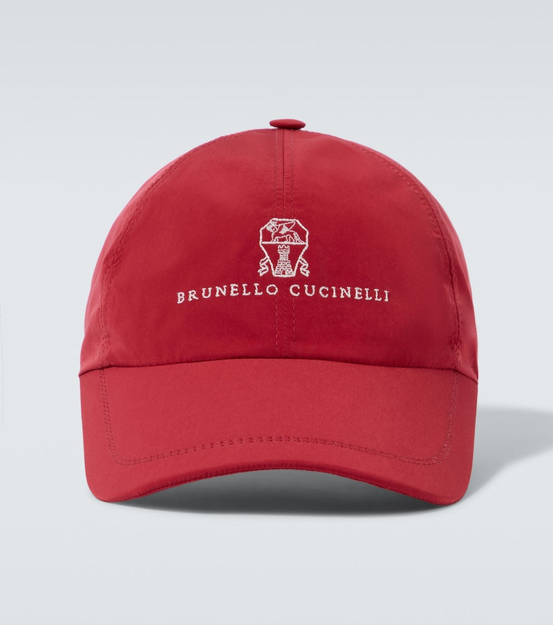 Brunello Cucinelli Logo baseball cap
