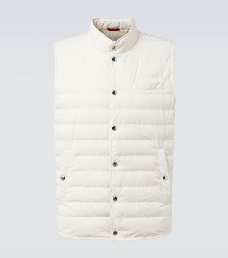 Brunello Cucinelli Padded down vest