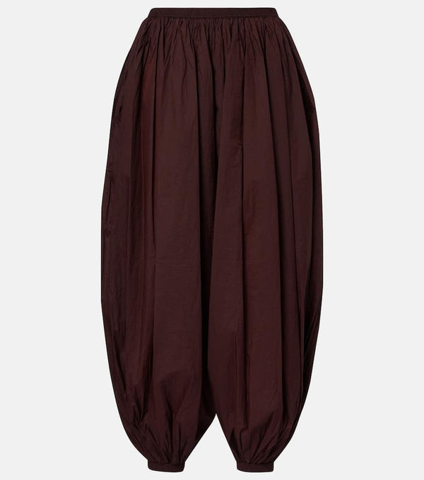 Alaia Draped balloon pants