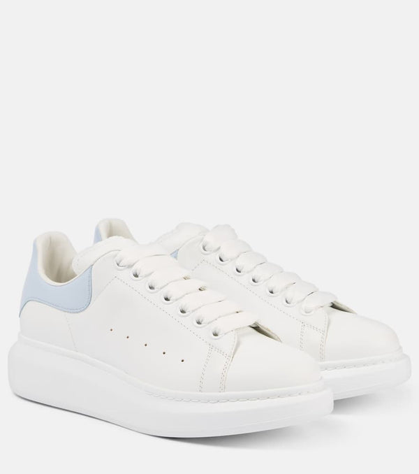 McQueen Oversized leather sneakers