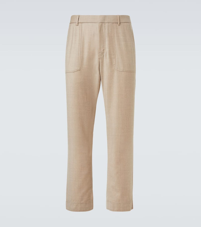 Brioni Wool straight pants