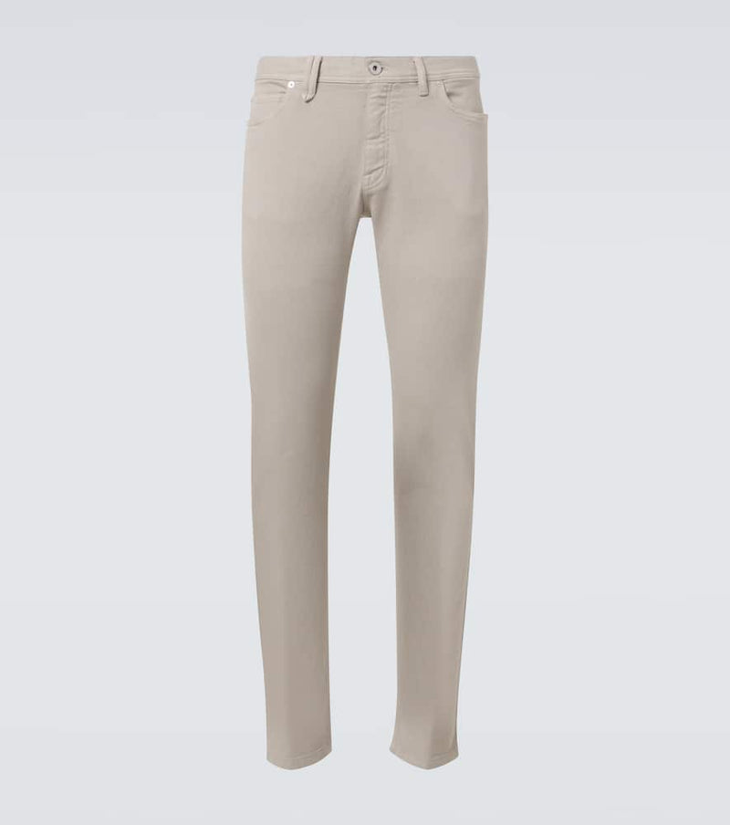 Brioni Mid-rise slim jeans