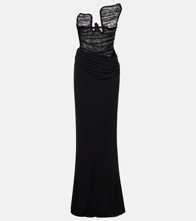 Christopher Esber Salacia draped gown