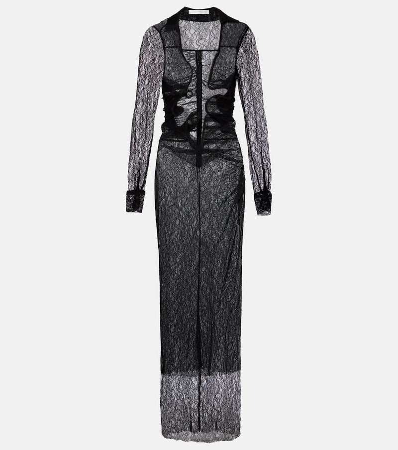 Christopher Esber Venus sheer lace gown